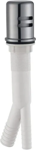 Design House 522953 Kit de Espacio de Aire para Lavavajillas con Cubierta Bordeada de Latón Macizo, Níquel Satinado
