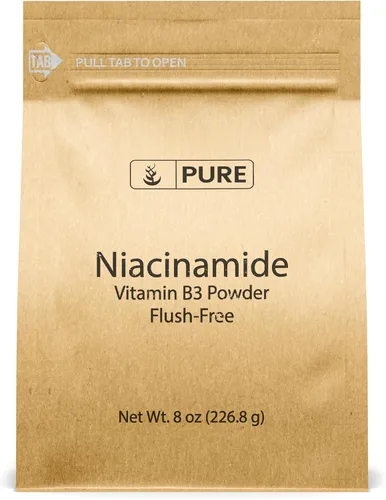 Miniatura 6 de Ingredientes Originales Puros Niacinamida (454g) Vitamina B3, Sin Enrojecimiento, Sin Gluten