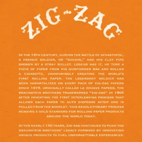 Miniatura 7 de ZIG-ZAG Papel de liar naranja francés 1 1/4 (6 folletos)