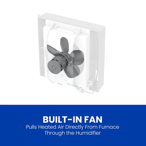 Miniatura 2 de AprilAire 700 Humidificador para toda la casa, humidificador automático para conectar al sistema de ventilación, humidificador de gran capacidad