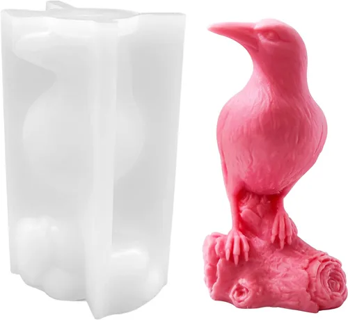Miniatura 12 de Molde de vela de Halloween para hacer velas, molde de silicona 3D para fundición de resina, bricolaje de yeso, arcilla polimérica, decoración