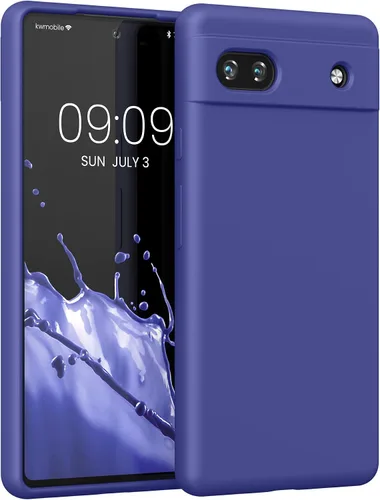 Miniatura 245 de kwmobile Funda Compatible con Google Pixel 6 Pro - Funda de Teléfono de Silicona TPU con Acabado Suave - Azul Caribe