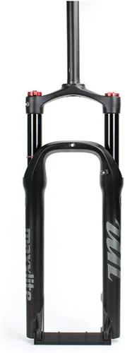 Syvrac Tenedor de aire gordo para bicicleta de 26 pulgadas, tubo de dirección de 1-1/8 pulgadas, tubo de dirección de 5.315 in, tubo interior de