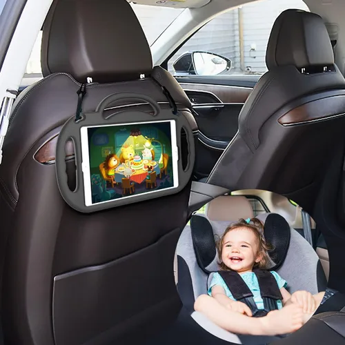 Miniatura 7 de SUPLIK Funda para niños para iPad de 9ª/8ª/7ª generación (10.2 pulgadas, 2021/2020/2019), Funda resistente a niños para iPad de 10.2" con asa