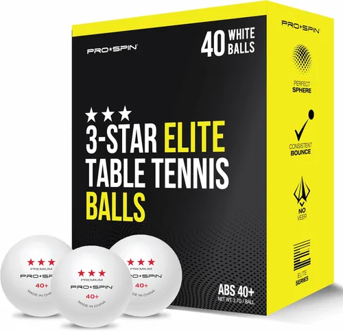 Miniatura 9 de PRO-SPIN Ping Pong Balls – 3-Star ITTF-Approved Premium Table Tennis Balls High-Performance 40+ ABS Professional Quality for Indoor & Outdoor