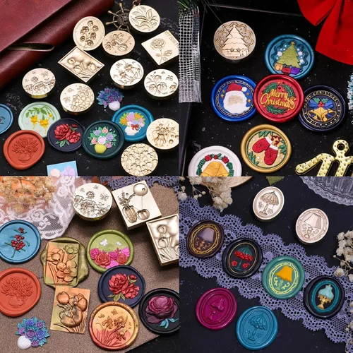 Miniatura 6 de 300 cuentas de sellado de cera, cuentas de cera de sellado, cuentas de sellado de cera octágono para sello de cera, tarjetas, invitaciones de boda