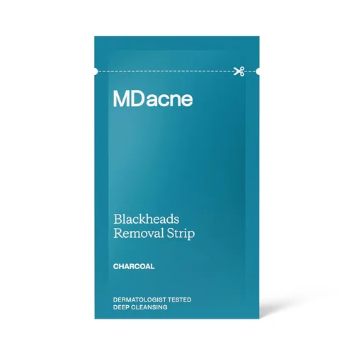 MDacne Tiras removedoras de puntos negros, limpieza profunda de poros para pieles sensibles propensas al acné (36 tiras)
