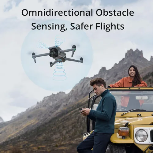 Miniatura 4 de DJI Air 3 Fly More Combo con control remoto RC-N2, dron con cámara 4K, cámaras primarias duales, 3 baterías para tiempo de vuelo prolongado, foto