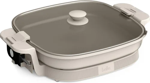 Miniatura 15 de bella Make & Take - Sartén eléctrica, utensilios de cocina Fits-anywhere™, revestimiento de cerámica EverGood™, temperatura ajustable y tapa