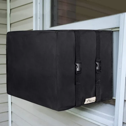 Miniatura 9 de UNUN Cubiertas de aire acondicionado de ventana para exterior, cubiertas de unidad de aire acondicionado para exteriores, 17 pulgadas de ancho x 13