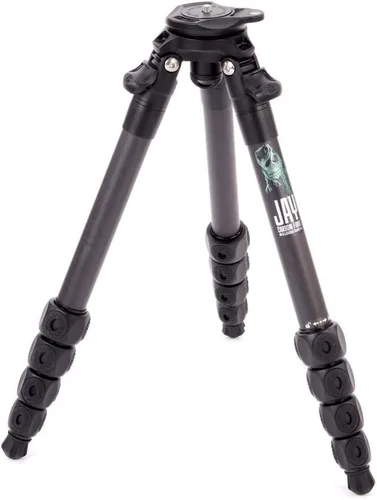 Miniatura 8 de 3 Legged Thing Legends Jay - Trípode de base de nivelación de fibra de carbono, trípode de viaje con base de nivelación de cámara ajustable y video