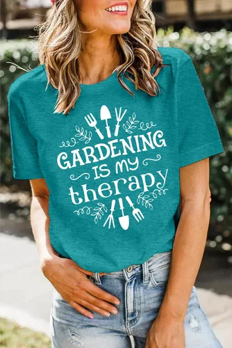 Miniatura 3 de MAIHUN Camisas de jardín para mujer, camiseta para amantes de las plantas, camiseta gráfica de jardinería, camisetas de regalo de jardinero