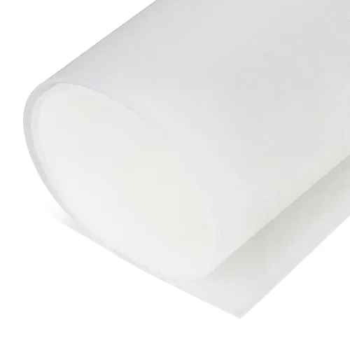Miniatura 9 de Exactly Rubber - Hoja de silicona translúcida, durómetro de 50 A, semiclara, resistente a -80 a 450 F, mantel individual de grado alimenticio