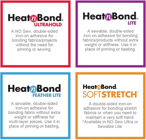Miniatura 4 de HeatnBond Adhesivo Lite, 7/8 pulgadas x 10 yardas