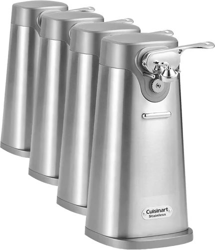 Miniatura 4 de Cuisinart SCO-60 - Abrelatas eléctrico de lujo, sistema de motor de ingeniería de calidad que te permite abrir cualquier tamaño de lata, acero