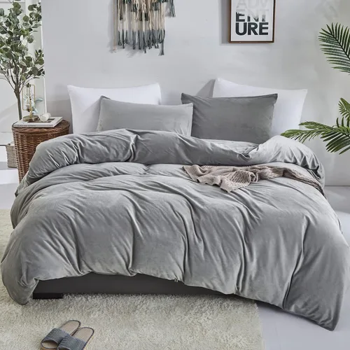 Miniatura 13 de Karever - Juego de edredón de cuadrícula y rayas, blanco y negro, 100% algodón, 3 piezas, 1 edredón con 2 fundas de almohada