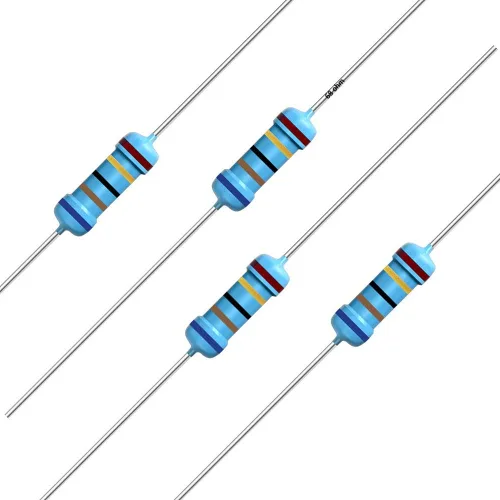 Miniatura 119 de California JOS 100 unidades de resistencia de 0.12 ohmios 1/4w (0.25 W) Resistencia fija de película metálica de tolerancia ±1%, más de 189 valores