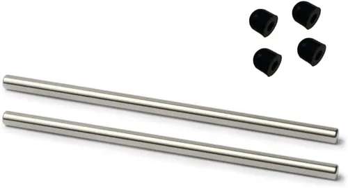 Para Intex Pure Spa Impulsor de bañera de hidromasaje Eje de la bomba Fix E90 errores, acero inoxidable Sahft (2 piezas con tapa)