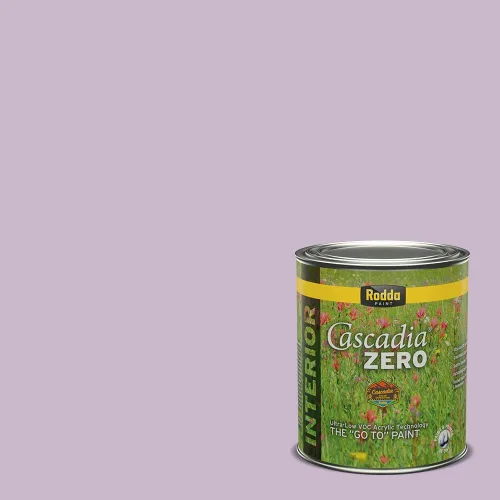 Miniatura 80 de Rodda Paint CASCADIA ZERO - Pintura plana e imprimación para interiores en uno, cuarto de galón, rosa Mullen