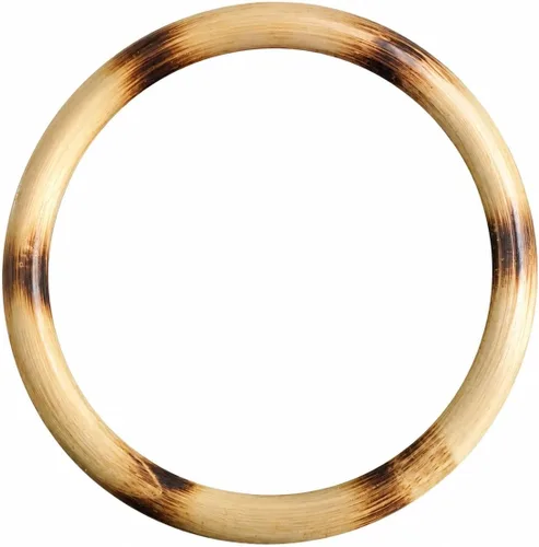 ZooBoo Wing Chun Anillo de ratán – Anillos de madera natural Wing Tsun Kung Fu Muñequera Equipo de entrenamiento de fuerza de mano Yewen Sau Sticky