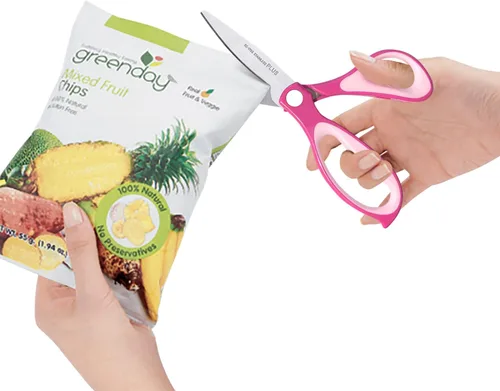 Miniatura 4 de PLUS Fit Cut Curve Tijeras 8" Rosa
