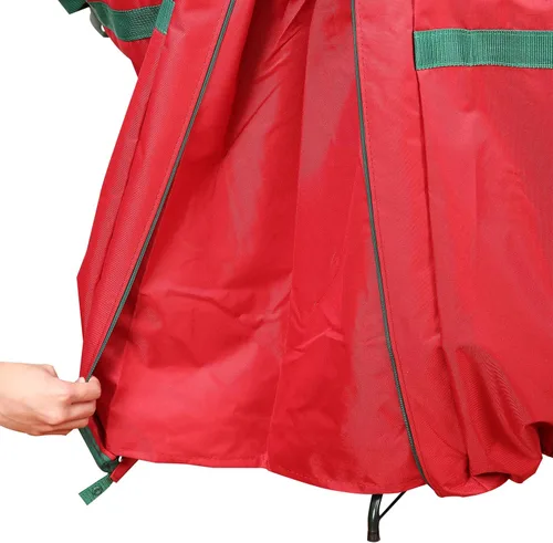 Miniatura 5 de Sattiyrch Bolsa de almacenamiento vertical para árbol de Navidad, se adapta a árboles artificiales de hasta 7.5 pies de altura, contenedor
