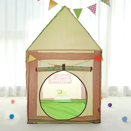 Miniatura 5 de Tienda de campaña y luces para niños, casa de juegos interior para niños, 28 x 39 x 43 pulgadas