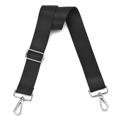 Miniatura 19 de Correa de Bolso Ancha Correa de Hombro Ajustable Correa de Repuesto Cruzada Correa de Bolso de Hardware Plateado