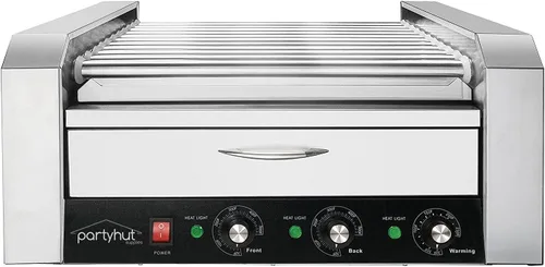 Miniatura 3 de 30 Hot Dog Roller Warmer Grill Cooker Machine, grado comercial