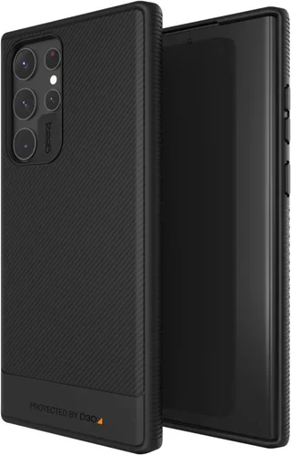 Miniatura 7 de ZAGG Gear4 - Copenhague - Carcasa negra - que destaca el material de protección D3O para Samsung Galaxy S22 Negro