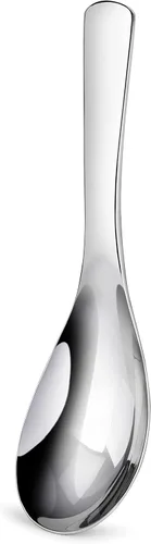 Miniatura 2 de New Star Foodservice 1029062 - Cucharas de sopa de acero inoxidable extra resistentes 18/10, juego de 12