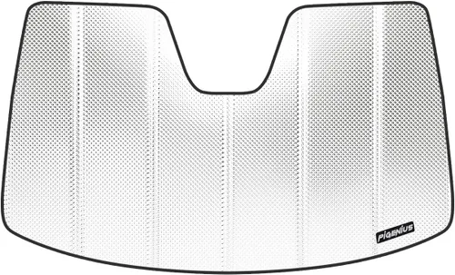 Miniatura 6 de Pigenius Parasol de parabrisas para Mazda 3 2019-2025 (Sedan/Hatchback), acabado plateado metálico