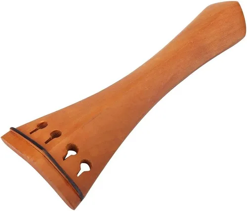 Miniatura 6 de Accesorios para violín 4/4, kit completo de piezas de madera con soporte para barbilla, pasador de cola de corcho, clavijas de afinación de corcho