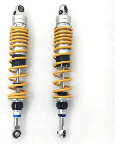Miniatura 3 de 15.354 in/15.35 "Amortiguación de rebote Universal 0.276 in Primavera Suspensión Trasera Amortiguador de Aire MTB Motocross Motocross para DR400