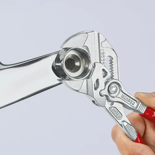 Miniatura 3 de KNIPEX Tools - Juego de 2 llaves de alicates mini (9K0080121US) y Klein Tools 65200 Juego de trinquete, 5 piezas con Phillips, ranurado y adaptador