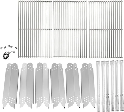 Miniatura 10 de Kit de piezas de repuesto BBQration para Nexgrill de 5 quemadores 720-0888 720-0888N 720-0888A, de 4 quemadores 720-0830 720-0830H 720-0830A