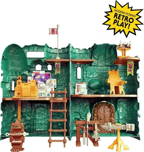 Miniatura 9 de Masters of the Universe Mattel Masters of the Universe Origins Set de Juego y Figura de Acción, Castillo de Grayskull con Hechicera, Juguetes MOTU