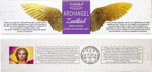 Miniatura 9 de Colección de incienso de Arcángel Chamuel, Gabriel, Jophiel, Michael, Raphael, Uriel, Zadkiel 7 aromas distintos diseñados para cada arcángel