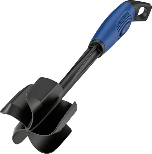Miniatura 13 de Ourokhome Picador de carne y triturador de papas, triturador de carne molida de nailon resistente al calor para hamburguesas, 5 cuchillas curvas