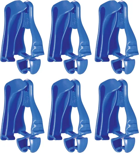 Miniatura 13 de Ergodyne Squids 3405 - Soporte de clip para guante, clip para cinturón, paquete de 6 Naranja - Paquete de 6