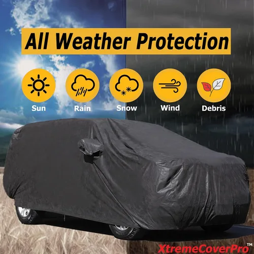 Miniatura 8 de Funda de coche compatible con Audi E-TRON/E-TRON SPORTBACK XTREMECOVERPRO Diamond Series 2019, 2020, 2021, 2022, 2023, color negro
