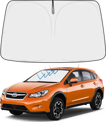 Miniatura 174 de Proadsy Parasol para parabrisas actualizado 2025, ajuste personalizado Dodge RAM 1500 2Dr 2019-2024 2025, 4 capas, plegable, protector de parasol