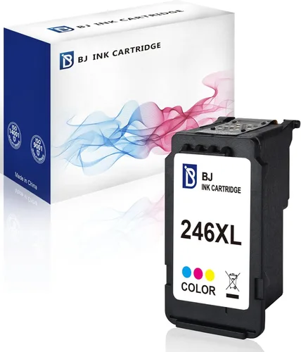 BJ Cartucho de tinta de repuesto para Canon 246XL CL 246 XL compatible con impresora Canon PIXMA iP2820 MG2420 MG2520 2920 MG2922 MG2924 MX492 MX490