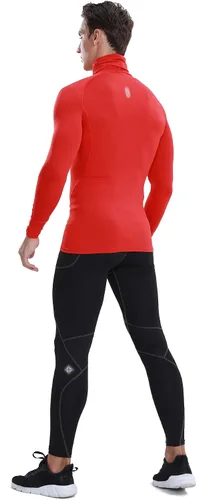 Miniatura 5 de Milin Naco Men's Compression Pants Compression Leggings Sports Compression Pants & Tights Running Tights Ski Base Layer