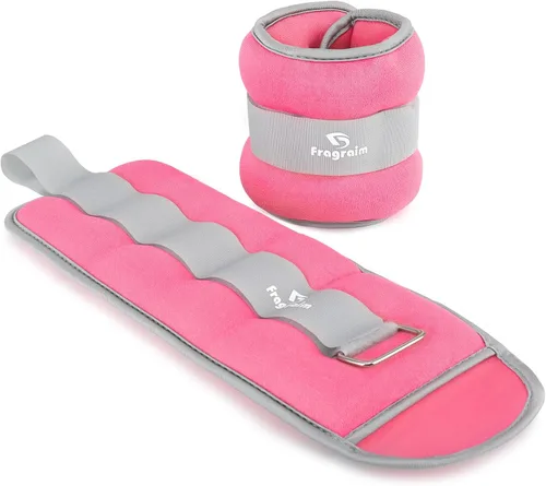 Miniatura 8 de Pesas de tobillo, 1/2/3/4/6/8/10 libras, 1 par de pesas de muñeca, pierna y brazo para mujeres, niños y hombres, cómodas y suaves, perfectas