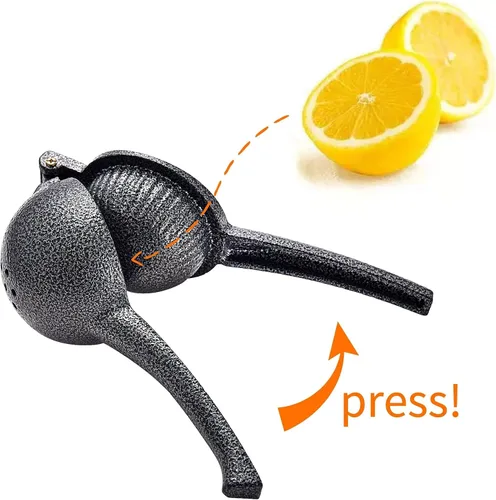 Miniatura 5 de ARC - Exprimidor de lima de hierro fundido, exprimidor de limón, exprimidor de mano resistente para naranjas, granadas, limones y limas