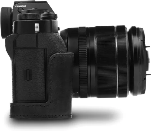 Miniatura 4 de MegaGear MG1552 X-T3 Ever Ready - Funda de piel auténtica para cámara y correa - negro (negro), compacto
