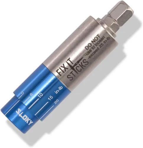 FIX IT STICKS Herramienta de control de torsión todo en uno precisa de +/- 10%, de 6-25 pulg-lb, mini