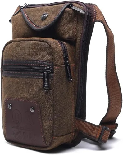 Miniatura 5 de Bolsa de lona para motocicleta, ciclismo, pierna caída, para hombres y mujeres, viajes, al aire libre, táctica, caza, senderismo, escalada, muslo