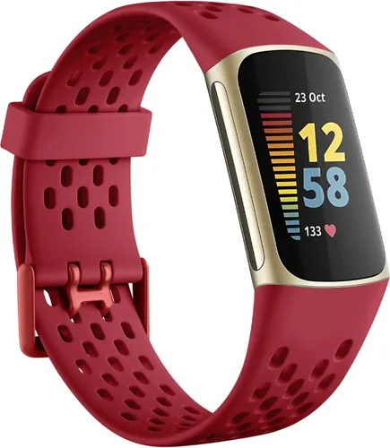 Miniatura 19 de Getino Bandas compatibles con Fitbit Charge, correas deportivas de repuesto ajustables transpirables suaves para Fitbit Charge 5/6, Negro
